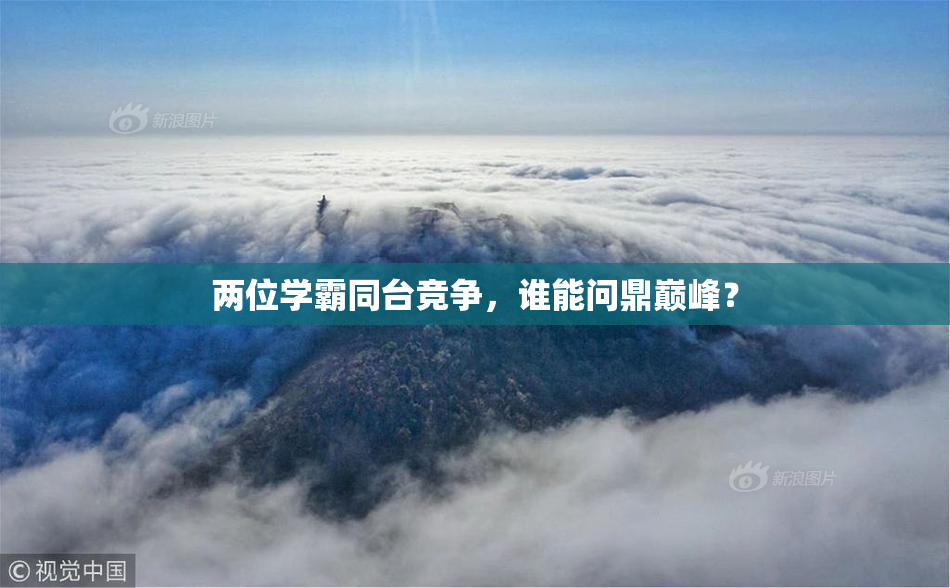 两位学霸同台竞争，谁能问鼎巅峰？