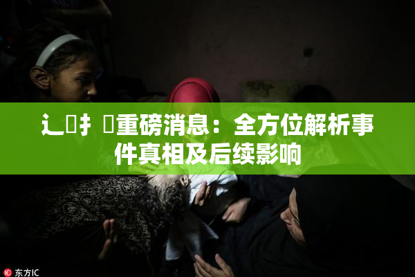 辶喿扌畐重磅消息：全方位解析事件真相及后续影响