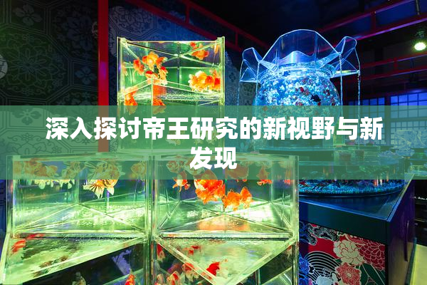 深入探讨帝王研究的新视野与新发现