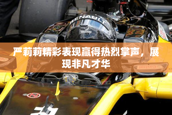 严莉莉精彩表现赢得热烈掌声，展现非凡才华