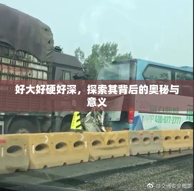 好大好硬好深，探索其背后的奥秘与意义