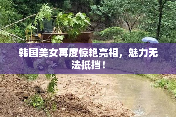 韩国美女再度惊艳亮相，魅力无法抵挡！