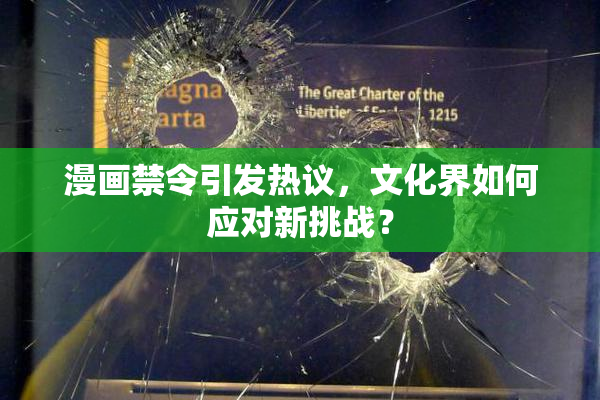 漫画禁令引发热议，文化界如何应对新挑战？