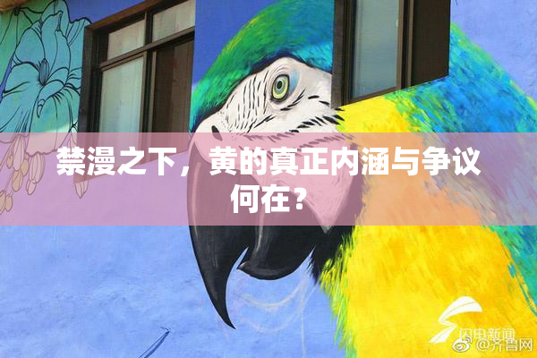 禁漫之下，黄的真正内涵与争议何在？