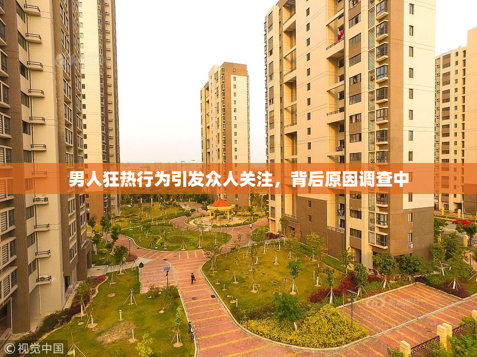 男人狂热行为引发众人关注，背后原因调查中