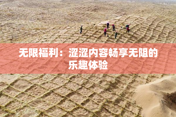 无限福利：涩涩内容畅享无阻的乐趣体验