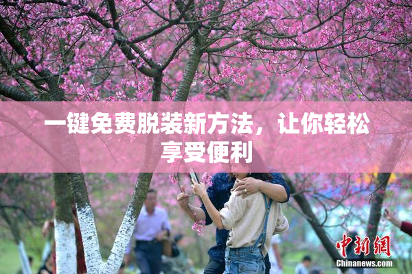 一键免费脱装新方法，让你轻松享受便利
