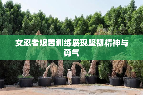 女忍者艰苦训练展现坚韧精神与勇气