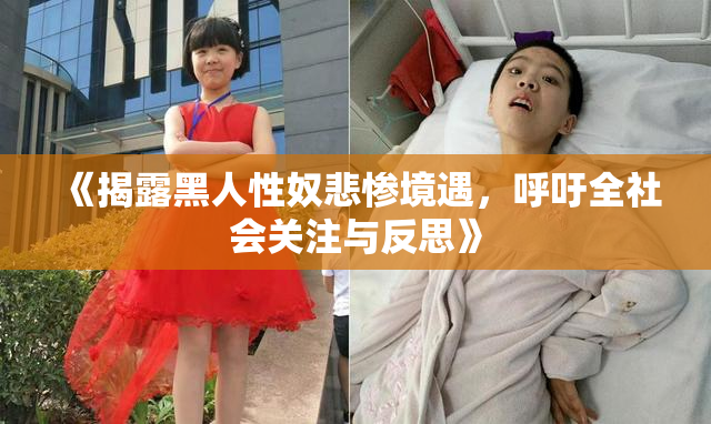 《揭露黑人性奴悲惨境遇，呼吁全社会关注与反思》