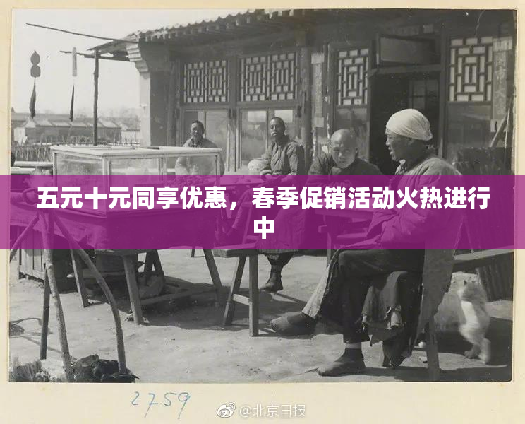 五元十元同享优惠，春季促销活动火热进行中