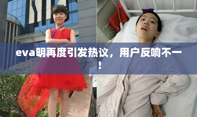 eva明再度引发热议，用户反响不一！