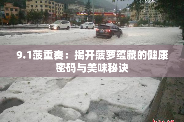 9.1菠重奏：揭开菠萝蕴藏的健康密码与美味秘诀