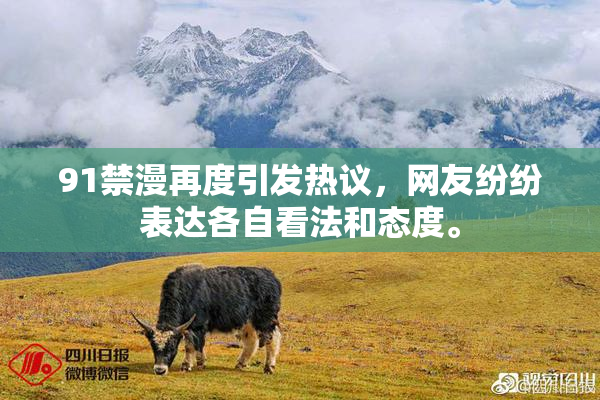 91禁漫再度引发热议，网友纷纷表达各自看法和态度。