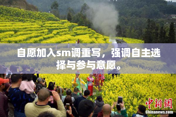 自愿加入sm调重写，强调自主选择与参与意愿。