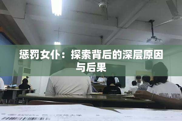 惩罚女仆：探索背后的深层原因与后果