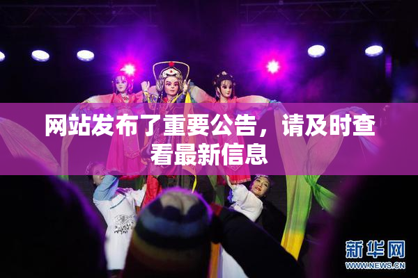 网站发布了重要公告，请及时查看最新信息