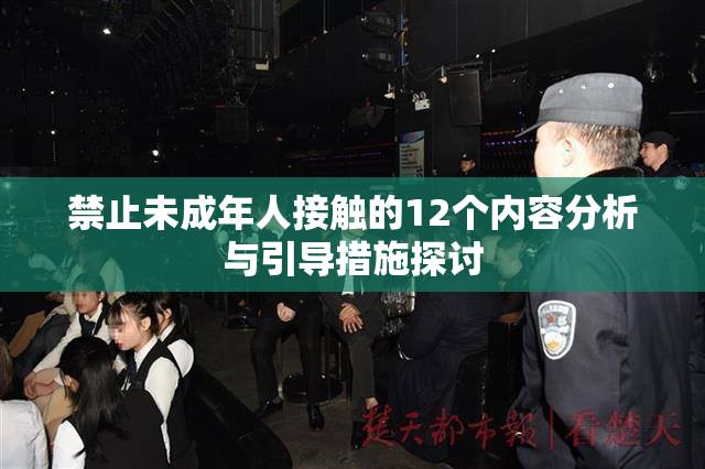 禁止未成年人接触的12个内容分析与引导措施探讨