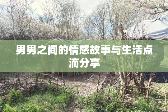 男男之间的情感故事与生活点滴分享