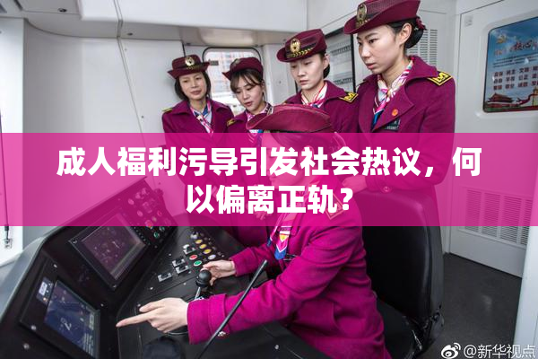 成人福利污导引发社会热议，何以偏离正轨？