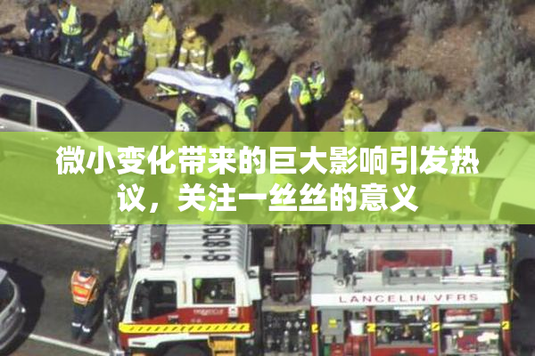微小变化带来的巨大影响引发热议，关注一丝丝的意义