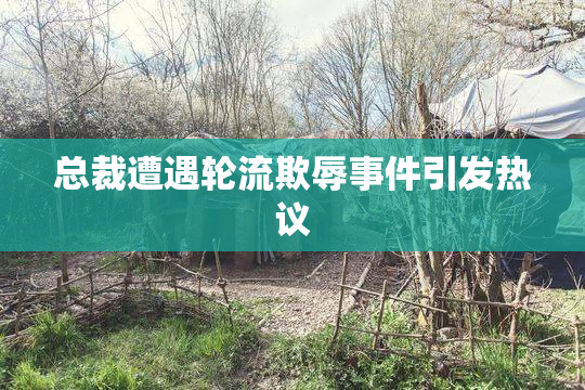 总裁遭遇轮流欺辱事件引发热议