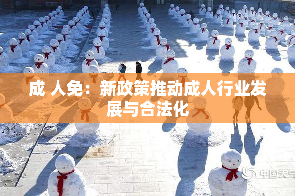 成 人免：新政策推动成人行业发展与合法化