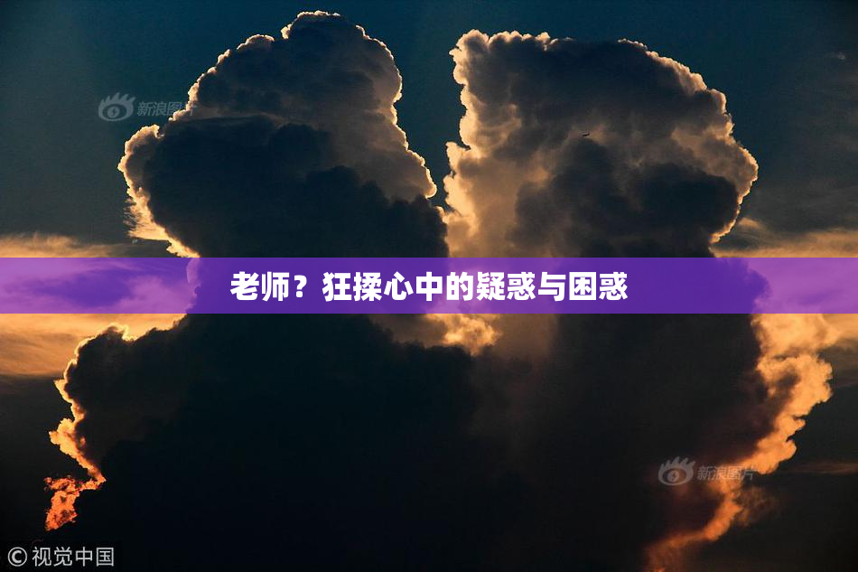 老师？狂揉心中的疑惑与困惑