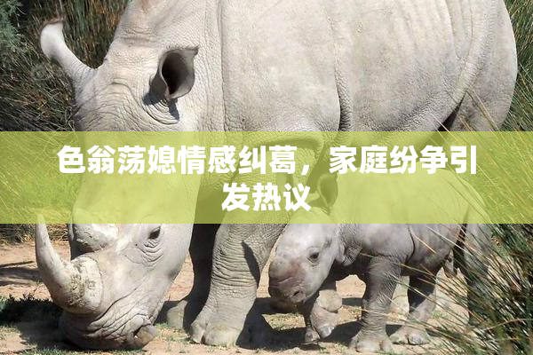 色翁荡媳情感纠葛，家庭纷争引发热议