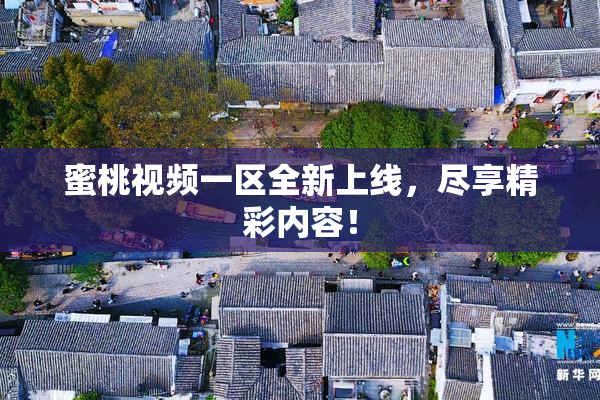 蜜桃视频一区全新上线，尽享精彩内容！