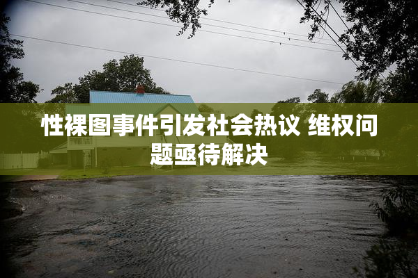 性裸图事件引发社会热议 维权问题亟待解决