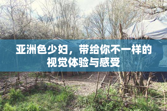 亚洲色少妇，带给你不一样的视觉体验与感受