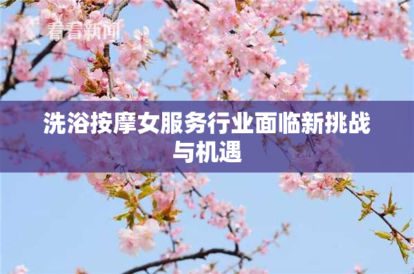 洗浴按摩女服务行业面临新挑战与机遇