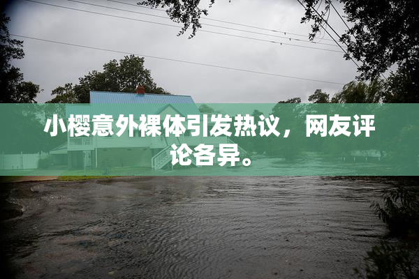 小樱意外裸体引发热议，网友评论各异。