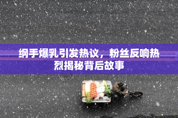 纲手爆乳引发热议，粉丝反响热烈揭秘背后故事