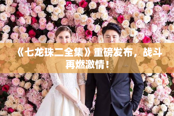 《七龙珠二全集》重磅发布，战斗再燃激情！
