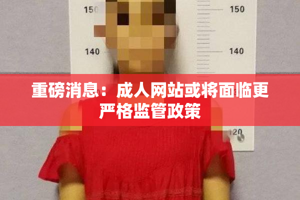 重磅消息：成人网站或将面临更严格监管政策