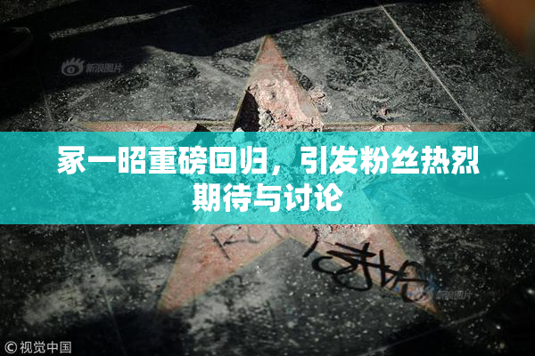 冢一昭重磅回归，引发粉丝热烈期待与讨论