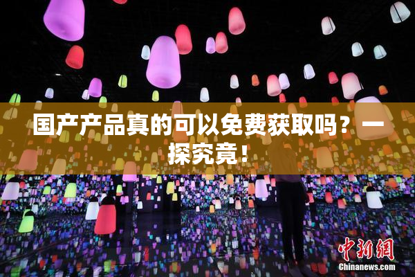 国产产品真的可以免费获取吗？一探究竟！