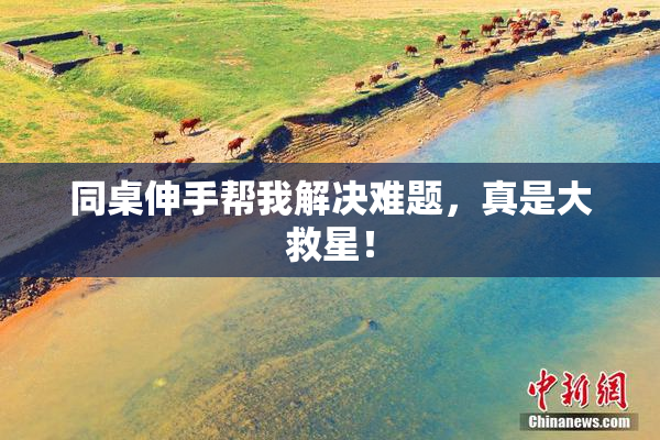 同桌伸手帮我解决难题，真是大救星！