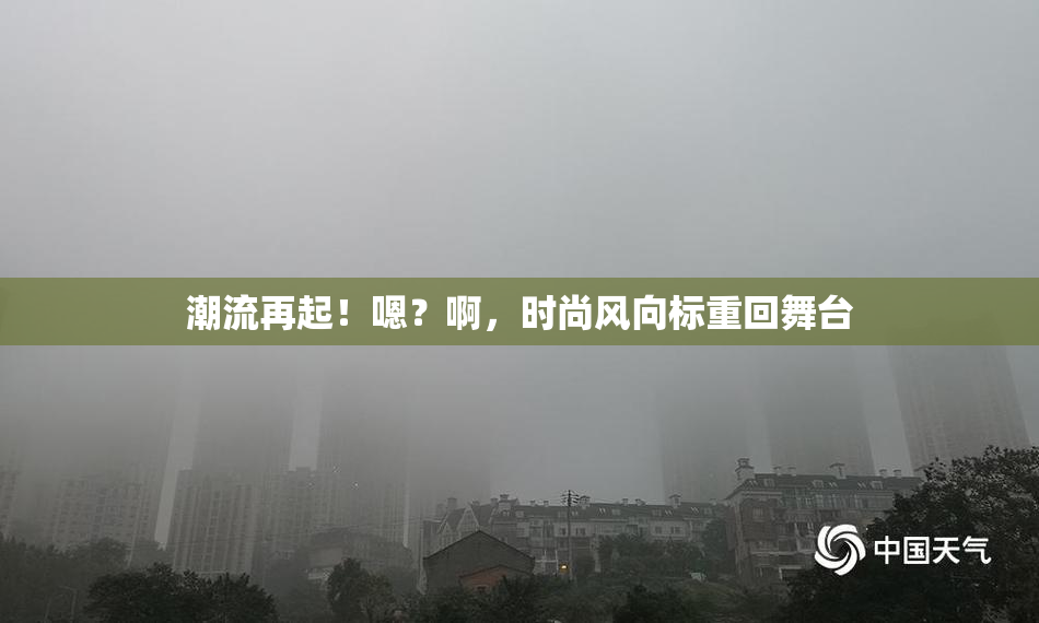 潮流再起！嗯？啊，时尚风向标重回舞台