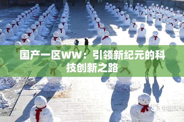 国产一区WW：引领新纪元的科技创新之路