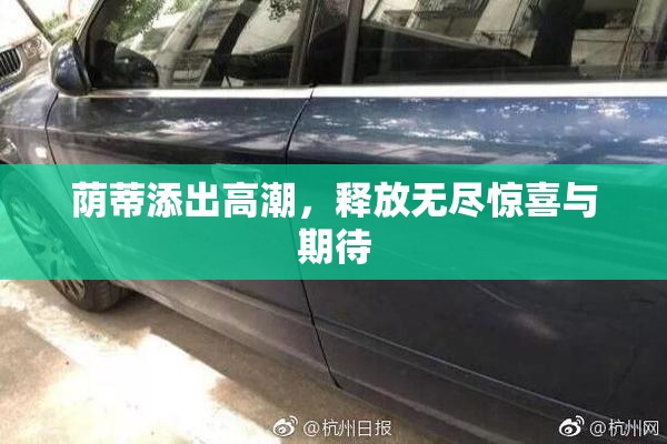 荫蒂添出高潮，释放无尽惊喜与期待