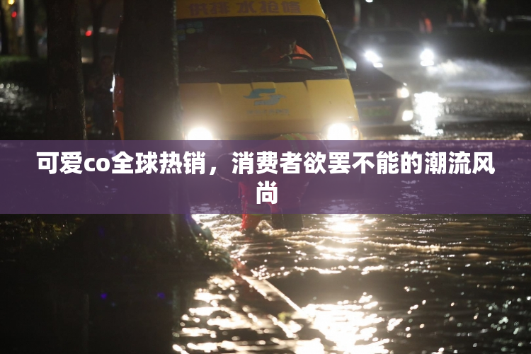 可爱co全球热销，消费者欲罢不能的潮流风尚