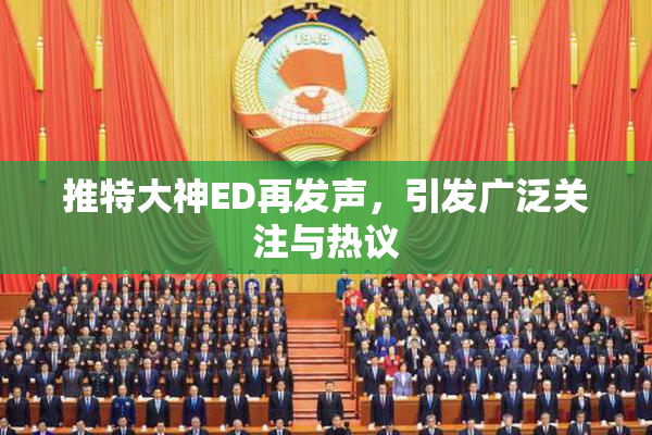 推特大神ED再发声，引发广泛关注与热议
