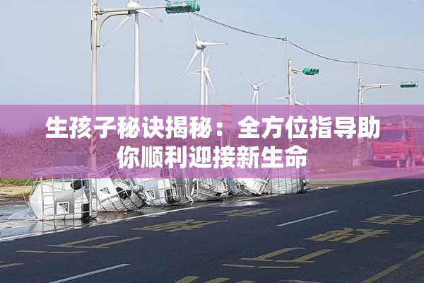 生孩子秘诀揭秘：全方位指导助你顺利迎接新生命