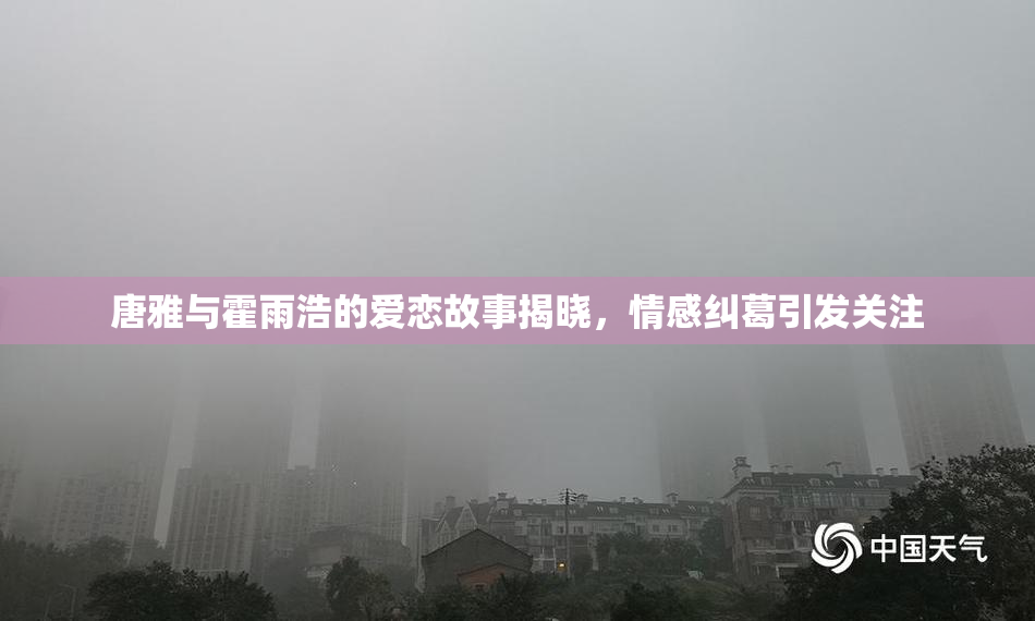 唐雅与霍雨浩的爱恋故事揭晓，情感纠葛引发关注