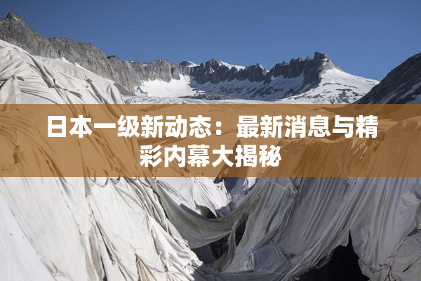 日本一级新动态：最新消息与精彩内幕大揭秘