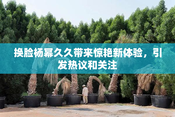 换脸杨幂久久带来惊艳新体验，引发热议和关注