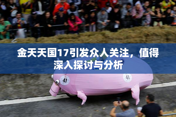 金天天国17引发众人关注，值得深入探讨与分析