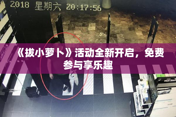 《拔小萝卜》活动全新开启，免费参与享乐趣